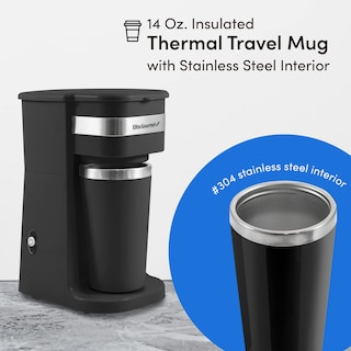 Foto 5 | Foto 5 | Cafetera Elite Gourmet Ehc114 Con Taza Térmica De 400 Ml Color Negro - Venta Internacional.