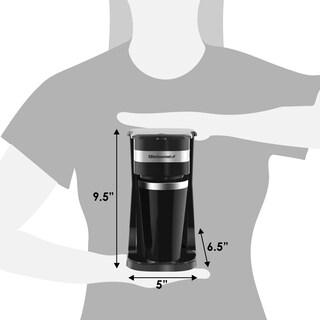 Foto 7 | Foto 7 | Cafetera Elite Gourmet Ehc114 Con Taza Térmica De 400 Ml Color Negro - Venta Internacional.