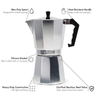 Foto 2 | Foto 2 | Cafetera Y Espresso Primula Classic Con Estufa  12 Tazas - Venta Internacional.