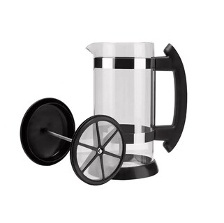 Foto 1 | Foto 1 | Cafetera de Prensa Francesa de Acero Inoxidable y Vidrio 1 Lt Negro