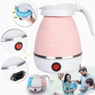 Foto 2 | Foto 2 | Jarra, tetera electrica, hervidor de agua transportable, Plegable.