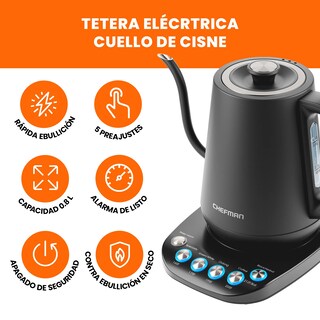 Foto 3 | Foto 3 | Chefman - Hervidor Eléctrico Con Cuello De Ganso