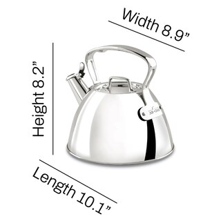 Foto 6 | Foto 6 | Tetera Totalmente Revestida De Acero Inoxidable, 2.0 L, Plata De Inducción - Venta Internacional.