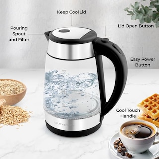 Foto 4 | Foto 4 | Hervidor Eléctrico Zulay Kitchen Fast-boiling 1.7l 1500w Negro - Venta Internacional.