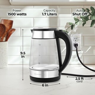 Foto 6 | Foto 6 | Hervidor Eléctrico Zulay Kitchen Fast-boiling 1.7l 1500w Negro - Venta Internacional.