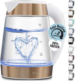 Foto 1 | Foto 1 | Hervidor Eléctrico Zulay Kitchen Fast-boiling 1.7l 1500w Blanco - Venta Internacional.
