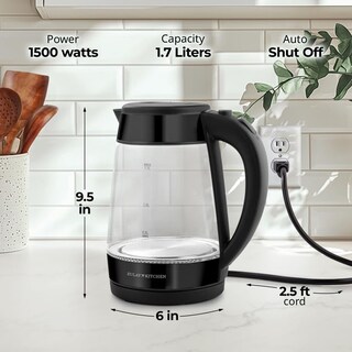 Foto 6 | Foto 6 | Hervidor Eléctrico Zulay Kitchen Fast-boiling 1.7l 1500w Negro - Venta Internacional.