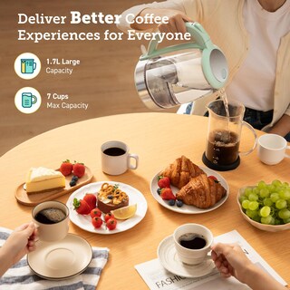 Foto 3 | Foto 3 | Hervidor Eléctrico Cosori Sin Filtro De Plástico 1.7l/1500w Verde - Venta Internacional.