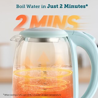 Foto 4 | Foto 4 | Hervidor Eléctrico Cosori Sin Filtro De Plástico 1.7l/1500w Verde - Venta Internacional.