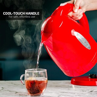 Foto 5 | Foto 5 | Calentador De Agua Caliente Eléctrico Ovente 1.7l - Rojo Kp72r - Venta Internacional.