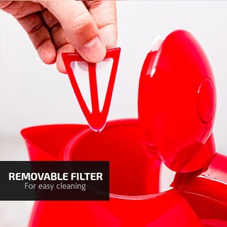 Foto 7 | Foto 7 | Calentador De Agua Caliente Eléctrico Ovente 1.7l - Rojo Kp72r - Venta Internacional.