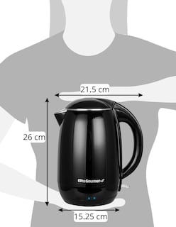 Foto 8 | Foto 8 | Hervidor De Agua Elite Gourmet Base Giratoria De 360° 1.8 Lt