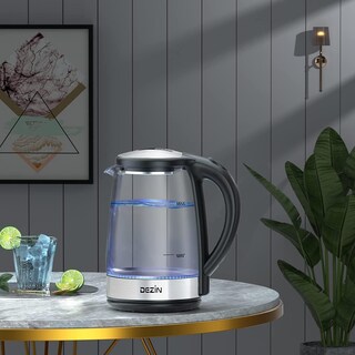 Foto 6 | Foto 6 | Hervidor Eléctrico Dezin 2l De Vidrio Sin Bpa Y Acero Inoxidable 304 - Venta Internacional.