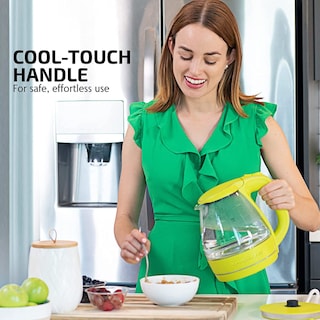 Foto 2 | Foto 2 | Hervidor Eléctrico Ovente Kg83g 1.5l De Vidrio Borosilicato Verde - Venta Internacional.