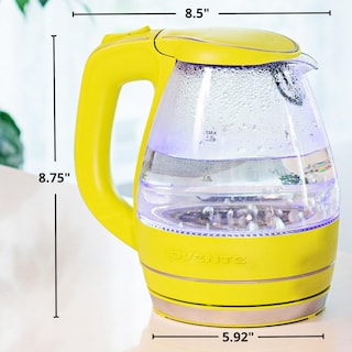 Foto 7 | Foto 7 | Hervidor Eléctrico Ovente Kg83g 1.5l De Vidrio Borosilicato Verde - Venta Internacional.