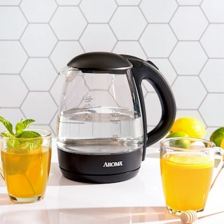 Foto 6 | Foto 6 | Hervidor Eléctrico Aroma Awk-151b De Vidrio Negro 1 2 L 5 Tazas - Venta Internacional.