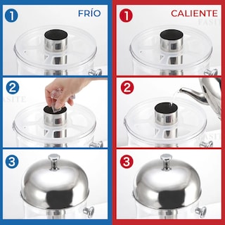Foto 4 | Foto 4 | Dispensador De Agua Y Bebidas 8l Con Grifo Cromado