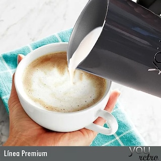 Foto 6 | Foto 6 | Espumador Leche Calentador Hervidor Agua Chocolate You Retro