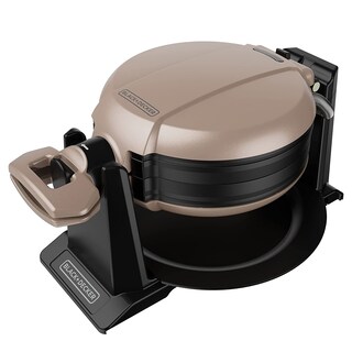 Foto 1 | Foto 1 | Waflera Belga Black+Decker Giratoria color Dorado