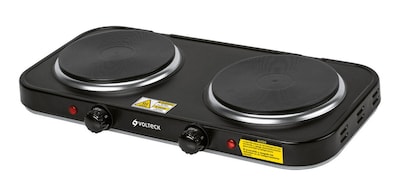 Foto 1 | Foto 1 | Parrilla Eléctrica Doble Quemador Disco Hierro 47553