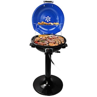 Foto 1 | Foto 1 | Parrilla  Eléctrica Techwood Para Barbacoa De 15 Porciones Para Uso Interior Y Exterior, Diseño De D