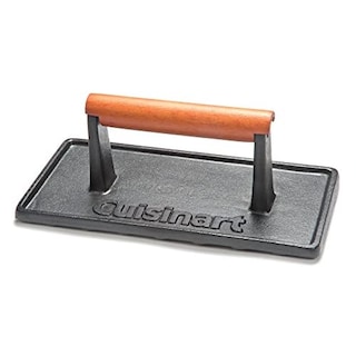 Foto 1 | Foto 1 | Parrilla Cuisinart Cgpr-221 Cast Iron Grill Press (wood Handle), Weighs 2.8-pounds