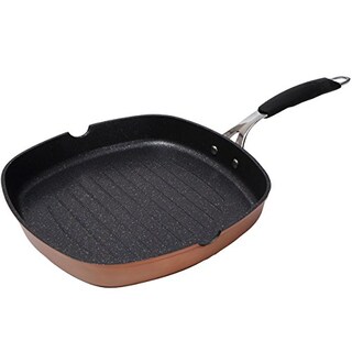 Foto 1 | Foto 1 | Parrilla Infinity Chef - De Cobre, 28 X 28 X 4,5 Cm