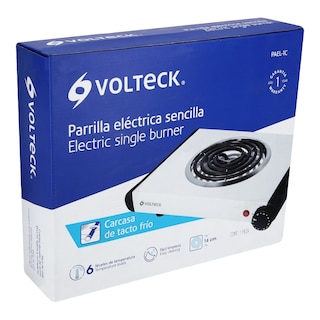Foto 4 | Foto 4 | Parrilla Eléctrica Volteck 1 Quemador Cuadrada