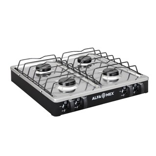 Foto 2 | Foto 2 | Parrilla de Gas Alfa de 4 Quemadores Cubierta Acero y Mueble Pintura