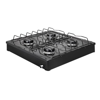 Foto 3 | Foto 3 | Parrilla de Gas Alfa 311-4 Negro de 4 Quemadores Cubierta Porcelanizada