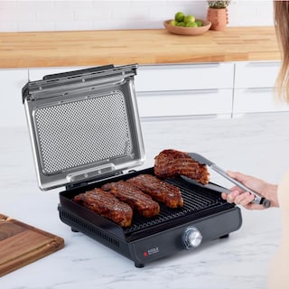 Foto 4 | Foto 4 | Parrilla Eléctrica Y Plancha Ninja Gr101 Sizzle Para Interiores