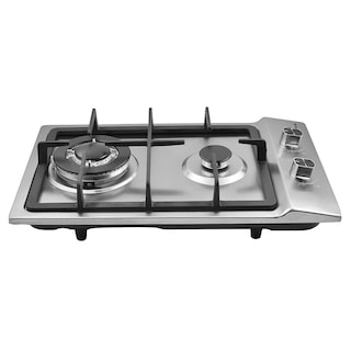 Foto 3 | Foto 3 | Parrilla Supra Empotrable 2 Quemadores En Acero Inoxidable