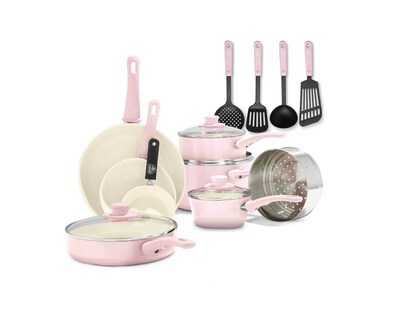 Foto 1 | Foto 1 | Juego De Utensilios De Cocina Greenlife Soft Grip Healthy Ceramic Antiadherente - Venta Internacional.