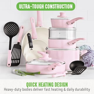 Foto 2 | Foto 2 | Juego De Utensilios De Cocina Greenlife Soft Grip Healthy Ceramic Antiadherente - Venta Internacional.