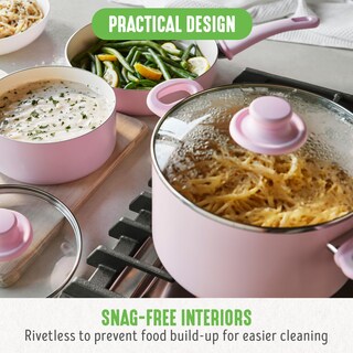 Foto 6 | Foto 6 | Juego De Utensilios De Cocina Greenlife Soft Grip Healthy Ceramic Antiadherente - Venta Internacional.
