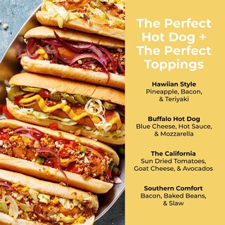 Foto 4 | Foto 4 | Tostadora De Salchichas Y Bollos Nostalgia Pop-up 2 Hot Dogs - Venta Internacional.