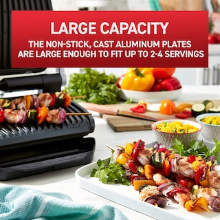 Foto 4 | Foto 4 | Parrilla Eléctrica T-fal Optigrill de Acero Inoxidable - Venta Internacional