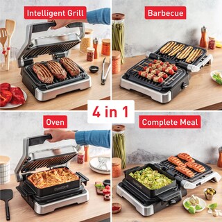 Foto 2 | Foto 2 | Parrilla Eléctrica T-fal Optigrill 4 En 1 De Acero Inoxidable Para Interiores - Venta Internacional