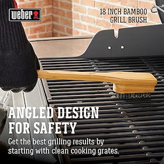Foto 3 | Foto 3 | Cepillo para Parrilla Weber 18 Bamboo - Venta Internacional