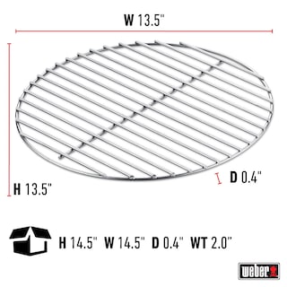Foto 3 | Foto 3 | Repuesto Charcoal Grate Weber De 13.5 Pulgadas para Hervidores De 18 Pulgadas - Venta Internacional