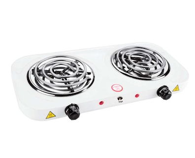 Foto 1 | Foto 1 | Parrilla Eléctrica 2 Quemadores Acero Inoxidable 2000w Color Blanco
