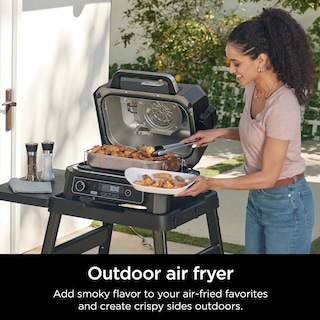 Foto 4 | Foto 4 | Parrilla Y Ahumador Exterior Ninja Og850 Woodfire Pro Xl Blue - Venta Internacional.