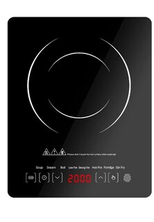 Foto 1 | Foto 1 | Parrilla Digital Eléctrica de Inducción Negra