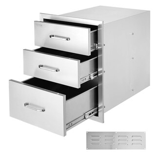 Foto 1 | Foto 1 | Cajones Para Barbacoa De Triple Acceso De Acero Inoxidable Para Cocina Exterior - Venta Internacional.