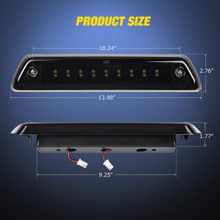 Foto 2 | Foto 2 | Tercera Luz De Freno Nilight High Mount Para Ford F150 09-14 - Venta Internacional.