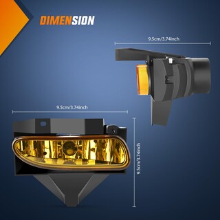 Foto 4 | Foto 4 | Conjunto De Faros Antiniebla Nilight Compatible Con Ford Mustang - Venta Internacional.