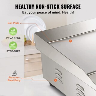 Foto 5 | Foto 5 | Plancha Eléctrica De Sobremesa Vevor 1600 W De 22 Pulgadas Con Control De Temperatura - Venta Internacional.