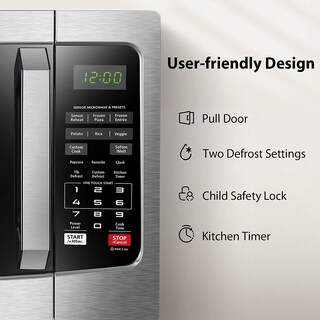 Foto 5 | Foto 5 | Horno Microondas Toshiba Em131a5c-ss 1.2 Pies Cúbicos 1100w Plateado - Venta Internacional