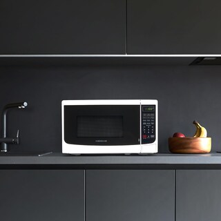 Foto 7 | Foto 7 | Microondas Farberware para Encimera 700 w 0.7 Pies Cúbicos Blanco Retro - Venta Internacional