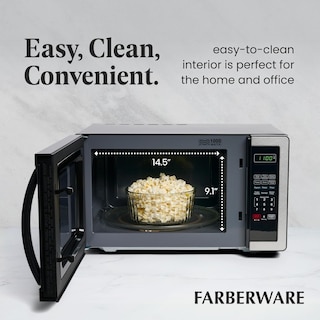 Foto 5 | Foto 5 | Microondas Farberware de 1000 W y 1.1 pies cúbicos con luz LED - Venta Internacional